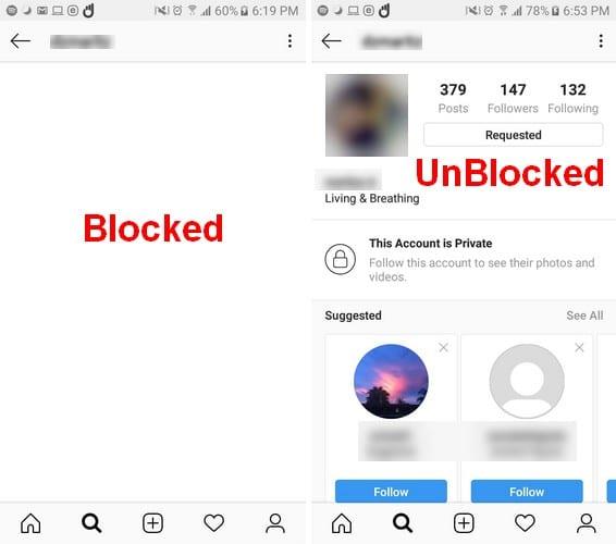 Cómo saber si ha sido bloqueado en WhatsApp, Instagram y Facebook