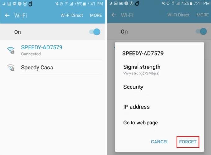 Co zrobić, gdy nie możesz połączyć się z Wi-Fi – Android