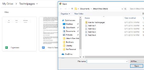 파일이 너무 클 때 이메일로 파일을 보내는 방법