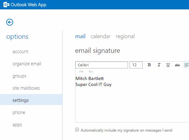 Cómo configurar la firma de correo electrónico en Outlook 2019/2016