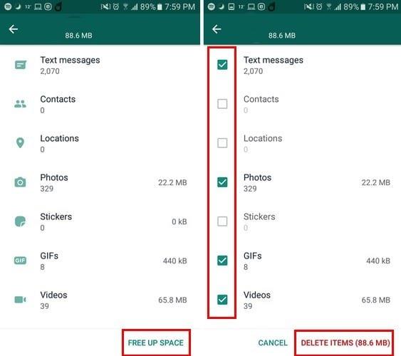 WhatsApp: hoe u afbeeldingen en video's kunt maken die minder ruimte in beslag nemen