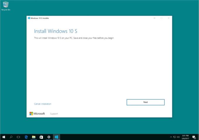 Cách tải xuống và cài đặt Windows 10 S trên PC của bạn