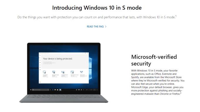 Windows 10 Sモードのリリース日、ニュース、および機能