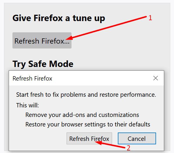 Fix Firefox : ce fichier vidéo ne peut pas être lu