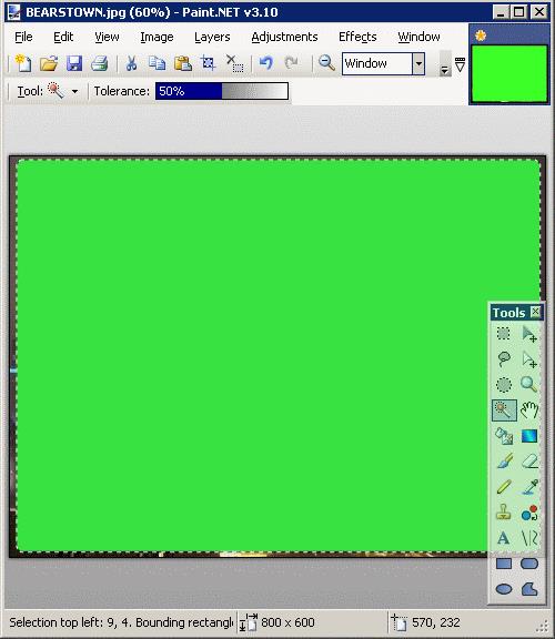 Crea angoli arrotondati con Paint.NET