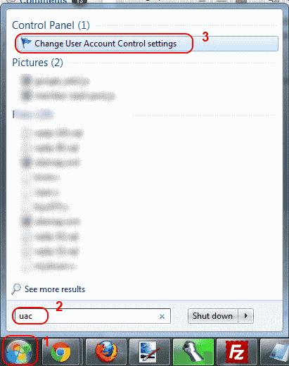 เปิดหรือปิดการควบคุมบัญชีผู้ใช้ (UAC) ใน Windows 10, 8 หรือ 7