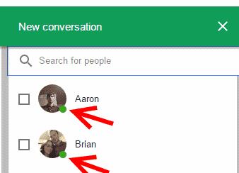 Google Hangouts: come sapere se le persone sono online