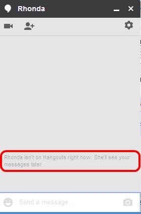 Google Hangouts: come sapere se le persone sono online