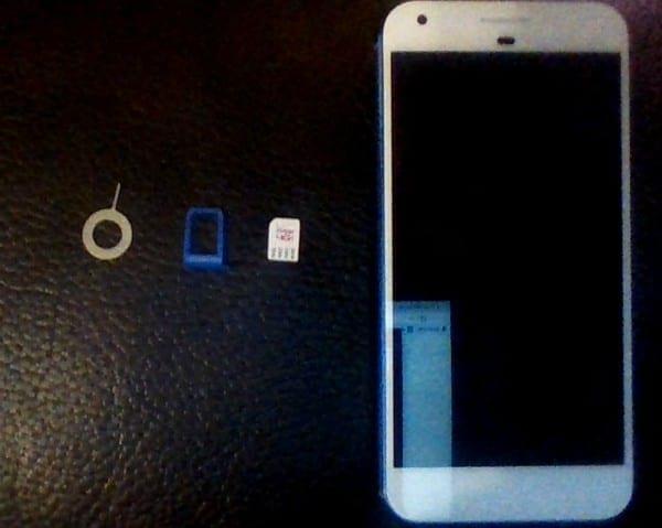 Google Pixel: insertar / expulsar la tarjeta SIM