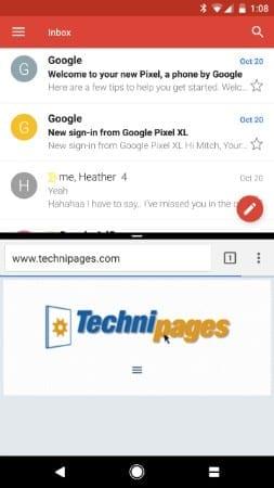 Google Pixel: use aplicaciones en pantalla dividida