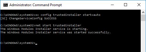 Windows: Sửa lỗi “Bảo vệ tài nguyên Windows không thể khởi động dịch vụ sửa chữa”