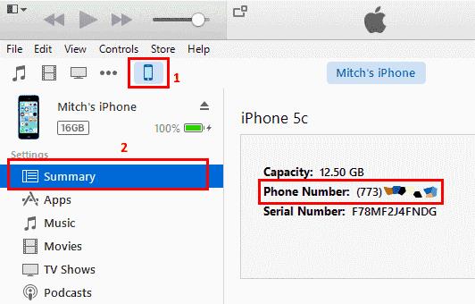 iPhone: Tìm số điện thoại của bạn