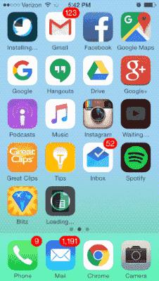 Apps zitten vast "Installeren", "Wachten" of "Bezig met laden" op iPhone of iPad