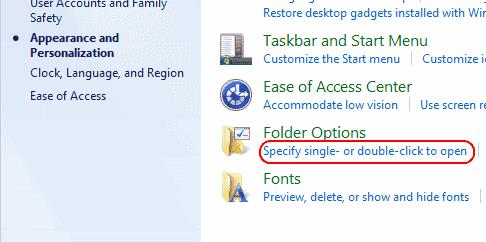 Windowsでシングルクリック機能を有効または無効にする方法