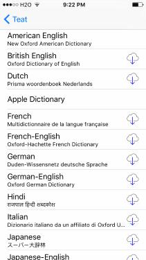 Cách thêm từ vào từ điển iPhone & iPad