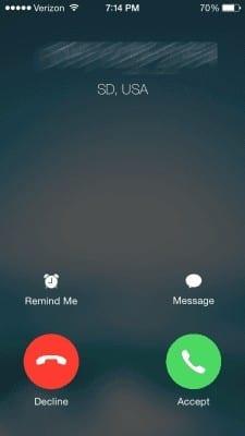 3 maneiras de recusar uma chamada no iPhone X