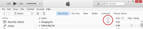 iTunesでiCloud音楽を表示または非表示にする方法