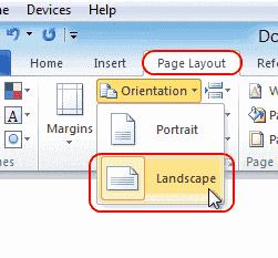 Word 2019 & 2016: So erstellen Sie eine einzelne Seitenlandschaft