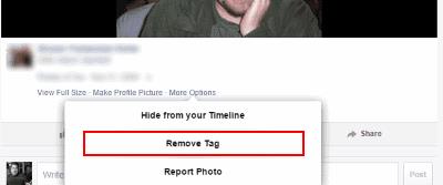 Como remover a tag da foto ou postagem do Facebook