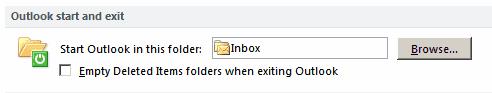 Outlook 2019/365：在啟動時啟用或禁用“Outlook Today”