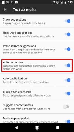Google Pixel 3: ative ou desative a correção automática
