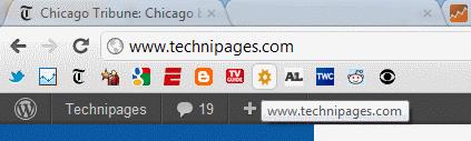 Cách điều chỉnh nhiều dấu trang hơn trên thanh dấu trang của Google Chrome