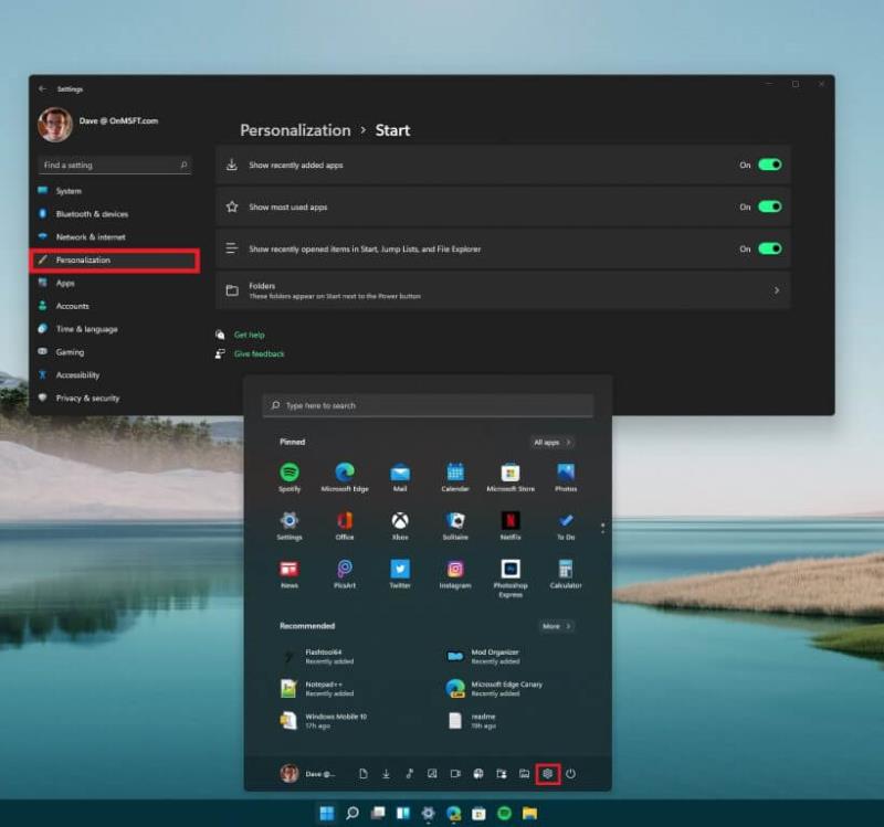 Comment personnaliser au mieux votre menu Démarrer de Windows 11