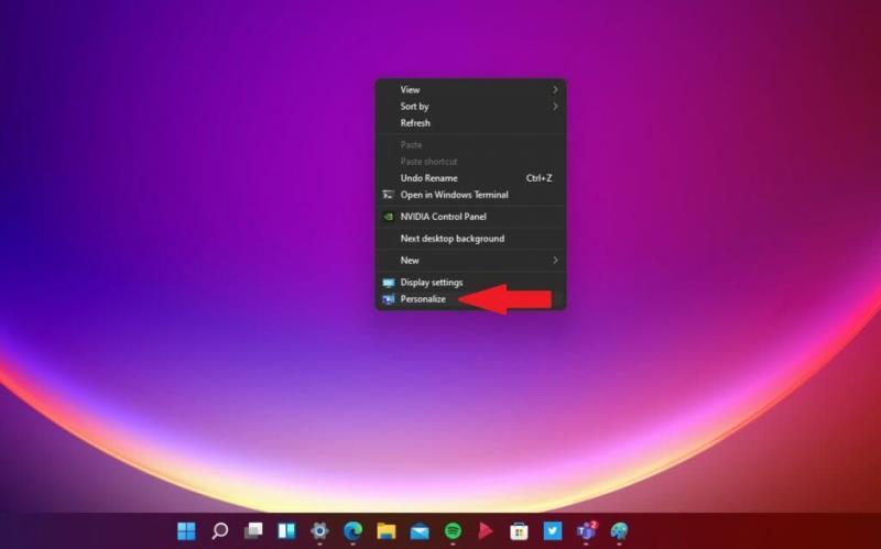 Cara mengubah latar belakang anda dan menjadikan desktop anda kelihatan unik pada Windows 11