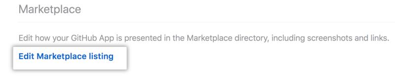 Memulai dengan GitHub Marketplace: cara membuat daftar aplikasi dan alat Anda