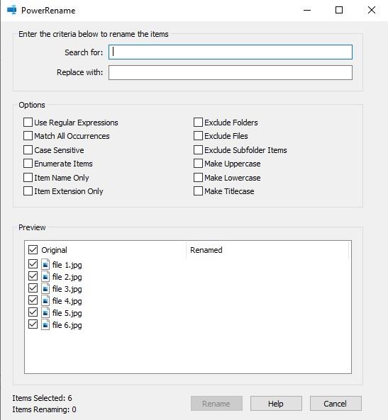 Comment renommer des fichiers instantanément à l'aide de PowerRename dans PowerToys sous Windows 10