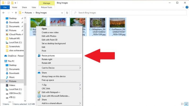 Hoe u eenvoudig het formaat van afbeeldingen kunt wijzigen met PowerToys op Windows 10 om tijd te besparen