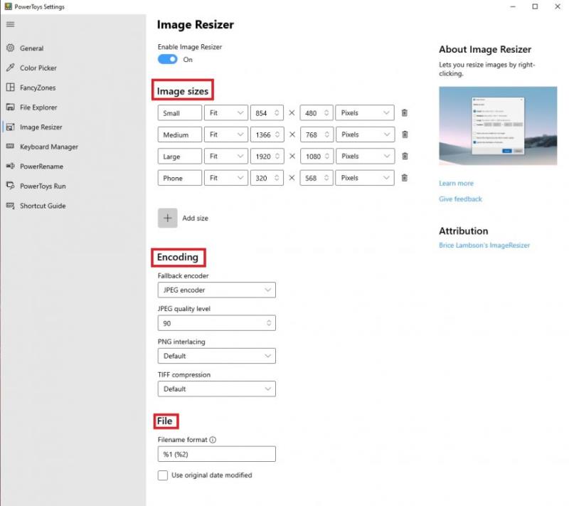 So ändern Sie einfach die Größe von Bildern mit PowerToys unter Windows 10, um Zeit zu sparen