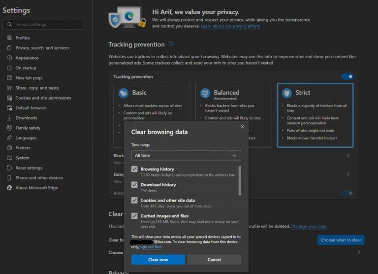 چگونه می توانید سابقه جستجوی Bing و سابقه Microsoft Edge خود را پاک کرده و حریم خصوصی خود را تحت کنترل بگیرید