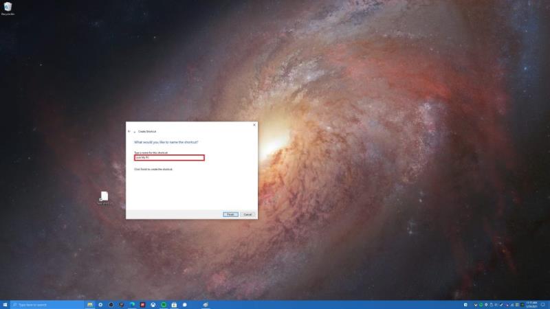 Windows 10PCをロックするためのショートカットを効果的に作成する方法