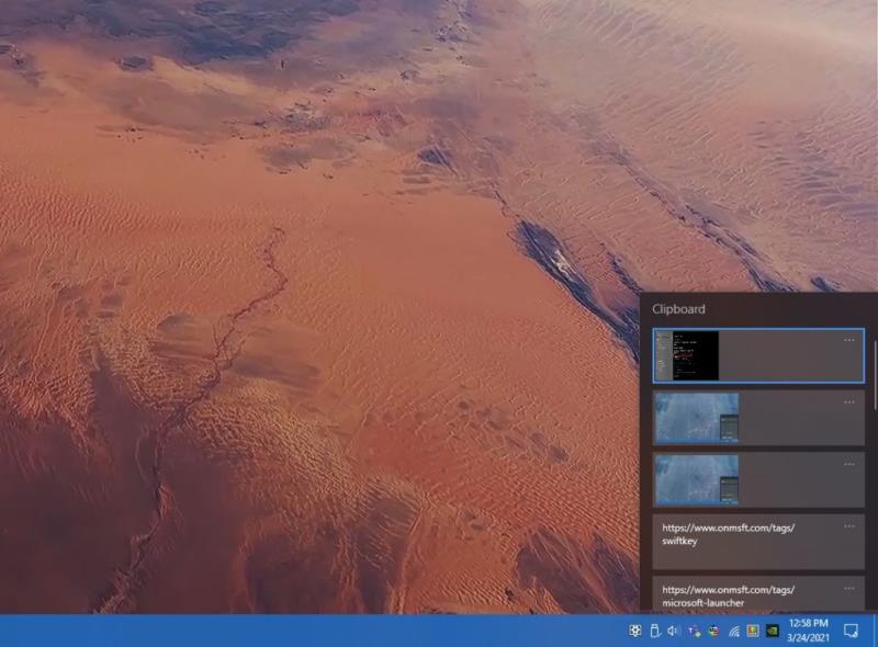 Cara mengaktifkan riwayat Clipboard di Windows 10 untuk menghemat waktu