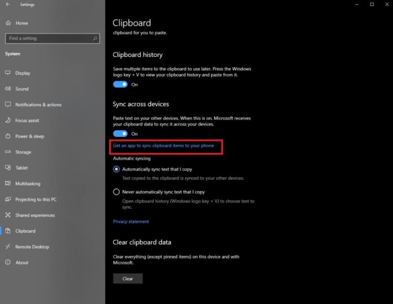 Cómo activar el historial del Portapapeles en Windows 10 para ahorrar tiempo