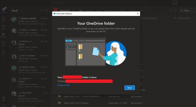 چگونه می توان با استفاده از OneDrive بهترین فایل ها را در تیم های مایکروسافت با دستگاه خود همگام سازی کرد