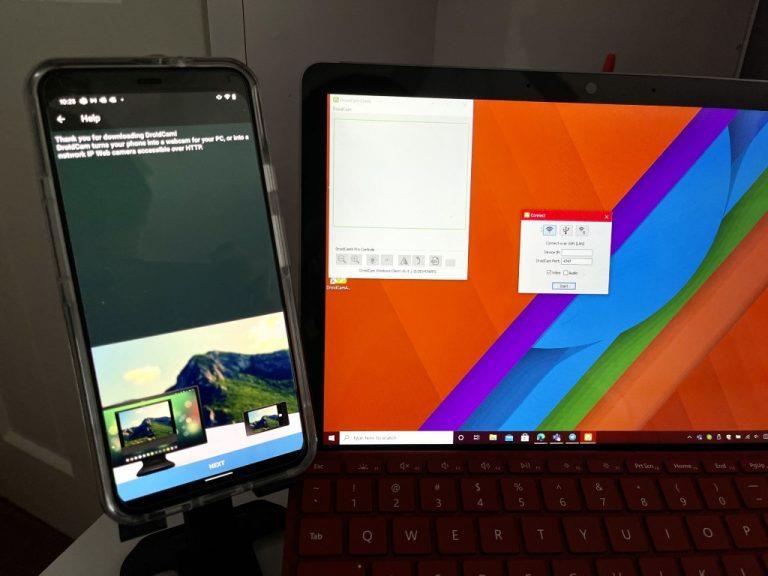 Android telefonunuzu Windows 10'da Microsoft Teams'de web kamerası olarak nasıl kullanabilirsiniz?