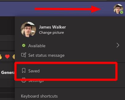 Como marcar mensagens no Microsoft Teams