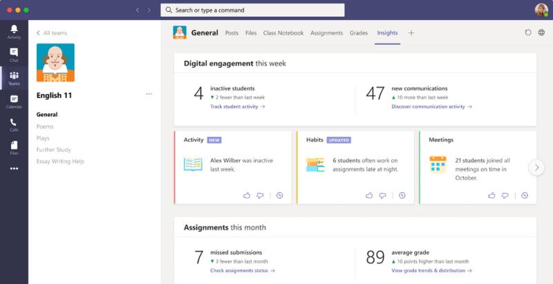 Microsoft na sala de aula: como obter o máximo das equipes e ajudar a aumentar o engajamento