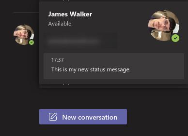 Cómo configurar un mensaje de estado en Microsoft Teams
