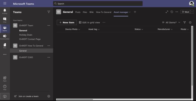 So verwenden Sie Microsoft-Listen in Microsoft Teams