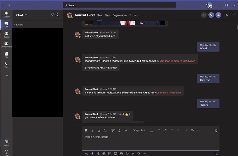 Werden Sie mit diesen Best Practices für Chats zum Experten in Microsoft Teams