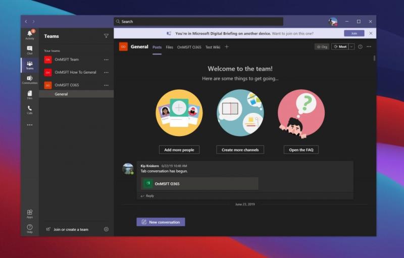 如何在 Microsoft Teams 中跨 PC 和移動設備加入會議