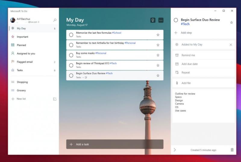 Năm cách hàng đầu để duy trì năng suất với Microsoft To Do trên Windows 10
