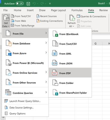 O Excel ganha suporte para importação de dados de tabelas PDF;  aqui está como usá-lo