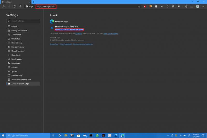 Como desinstalar completamente o Microsoft Edge no Windows 10