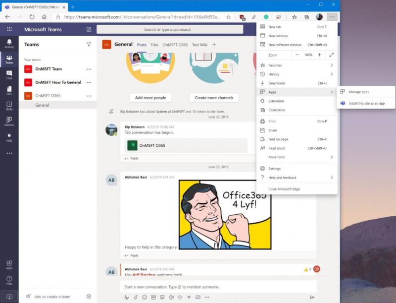 Come aprire più canali Microsoft Teams in finestre separate