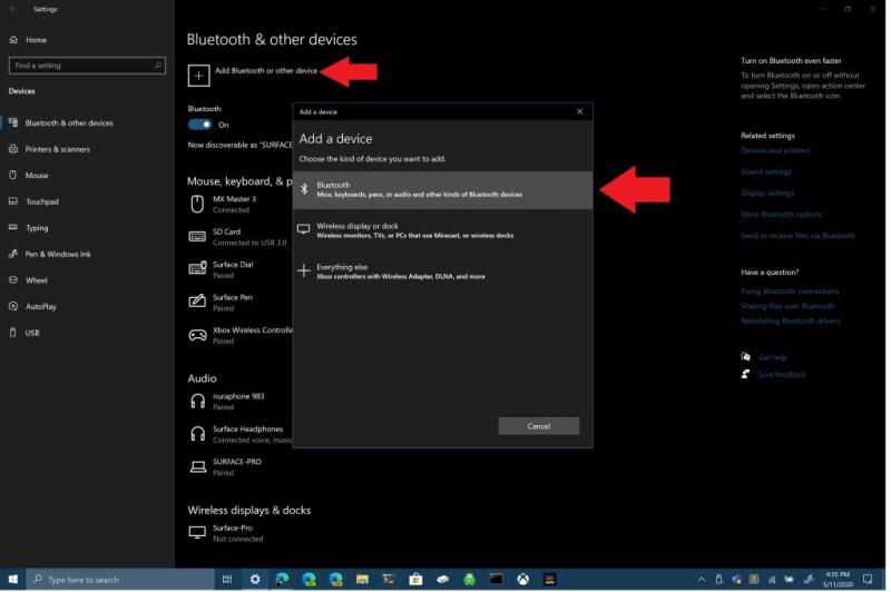 Windows 10에서 Bluetooth 문제를 해결하는 방법