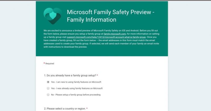 iOSおよびAndroidでMicrosoftの新しいFamilySafetyアプリにサインアップしてプレビューする方法